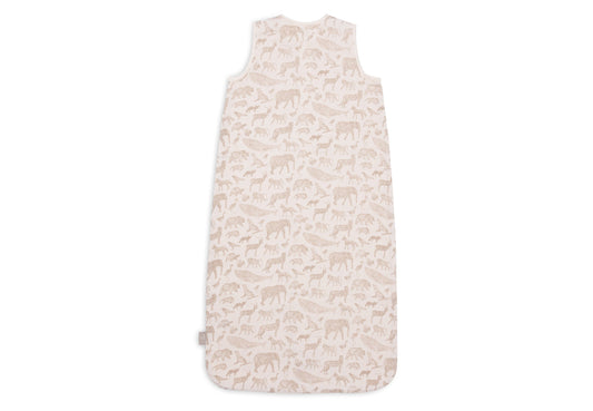 Gigoteuse Gaze de Coton 70cm Animals - Nougat