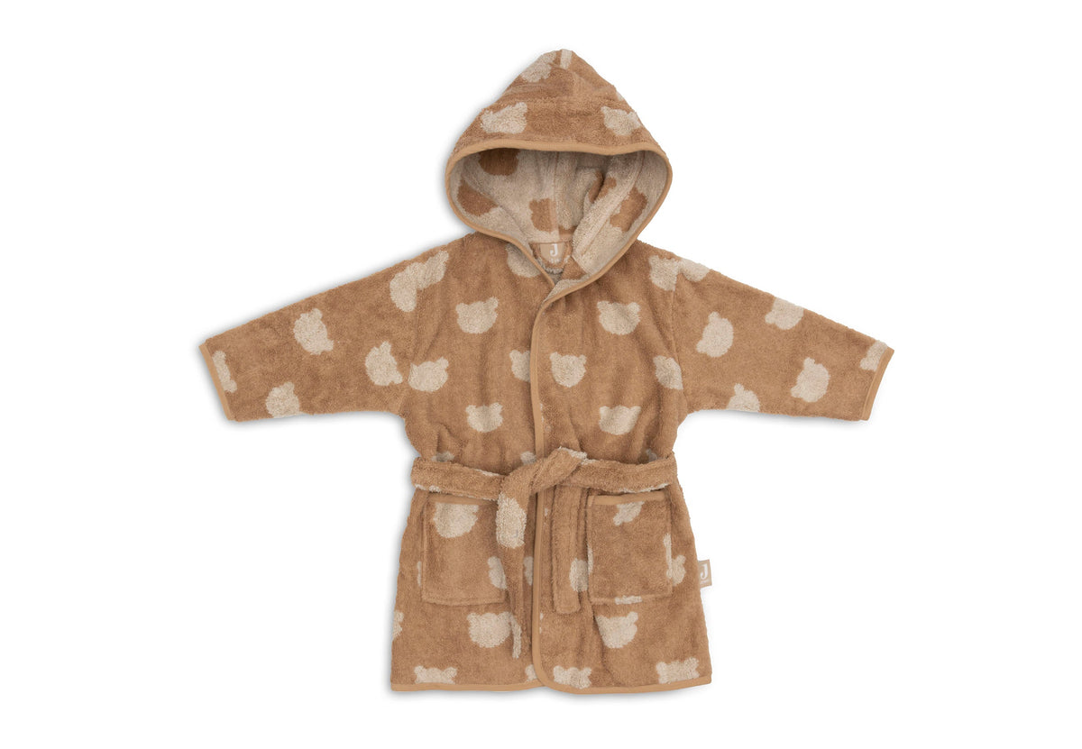 Peignoir Éponge 1-2 ans Jacquard Jollein - Teddy Bear