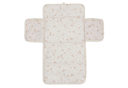 Tapis à langer nomade Fluffy Jollein - Sand - détail