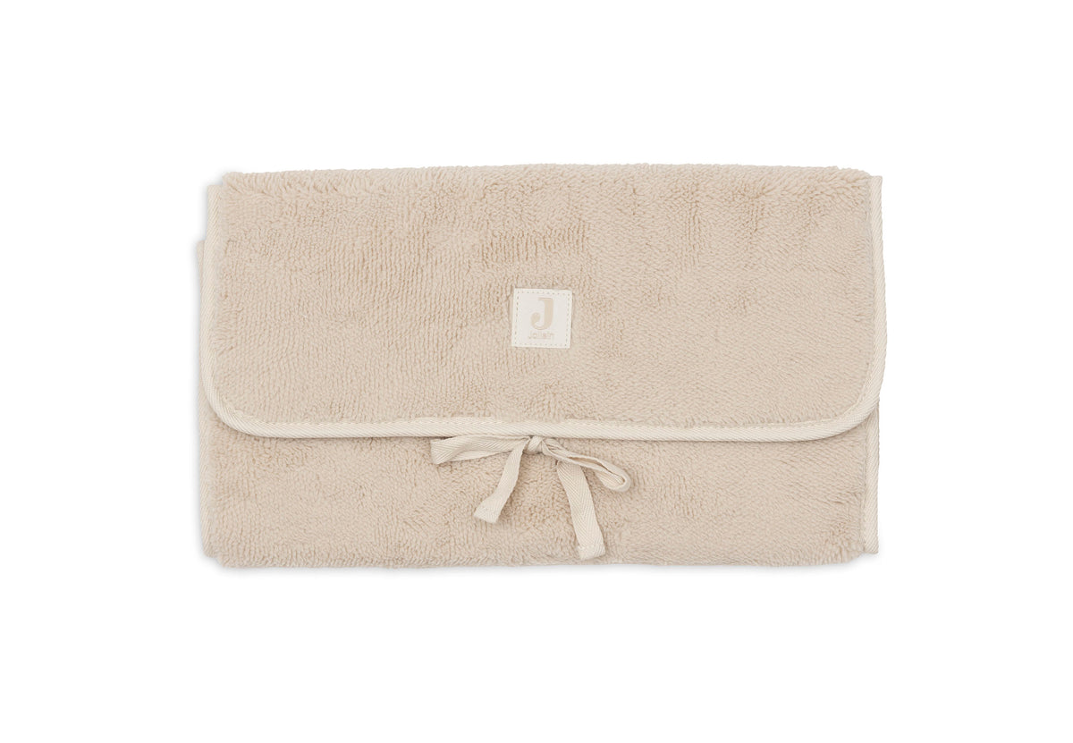 Tapis à langer nomade Fluffy Jollein - Sand