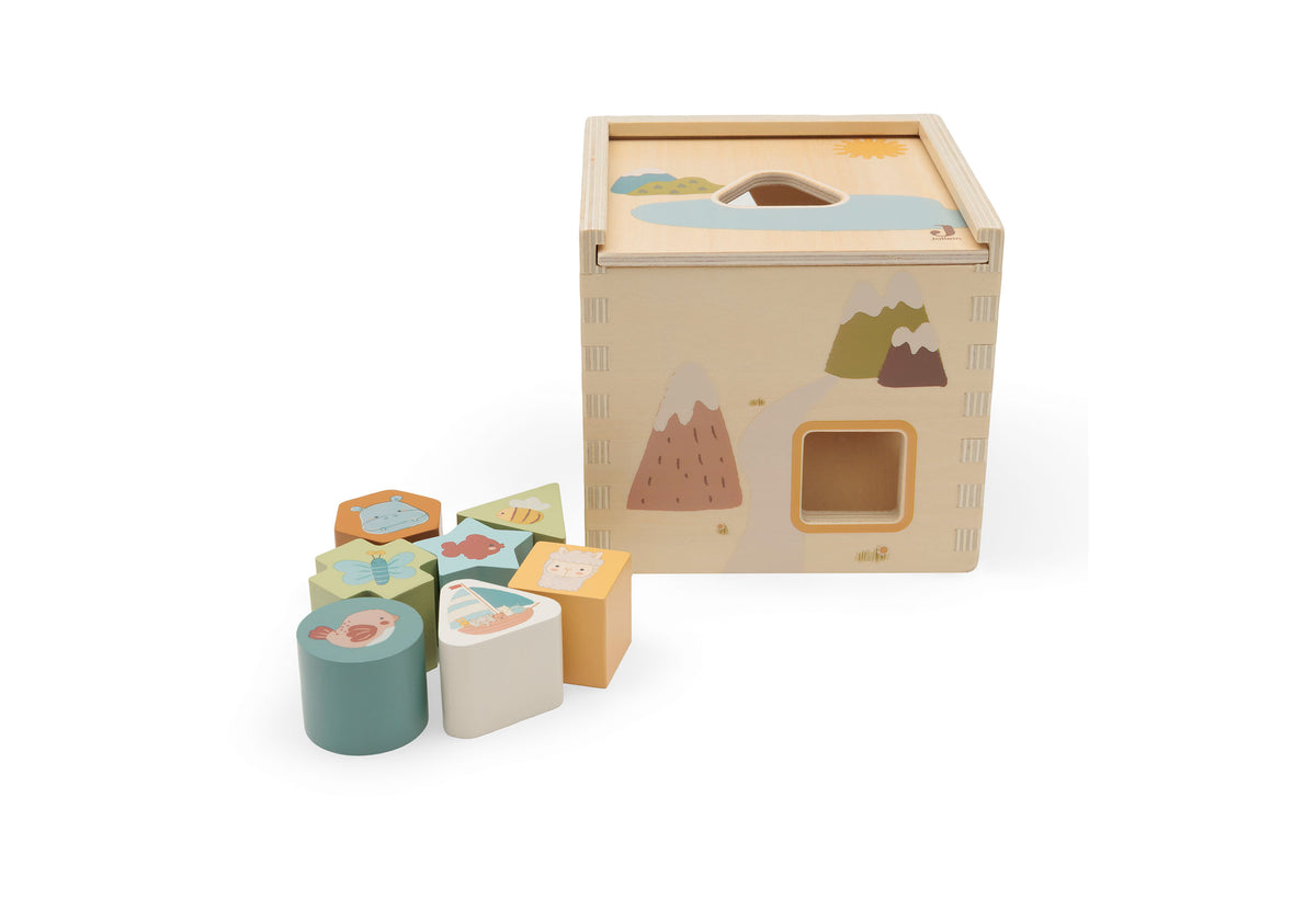 Boîte à Formes en bois Jollein - Jollies - détail