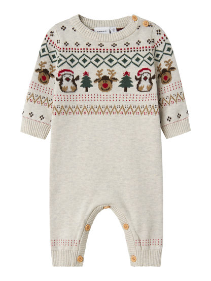 Combinaisons Name it baby Nbnralko ls knit suit