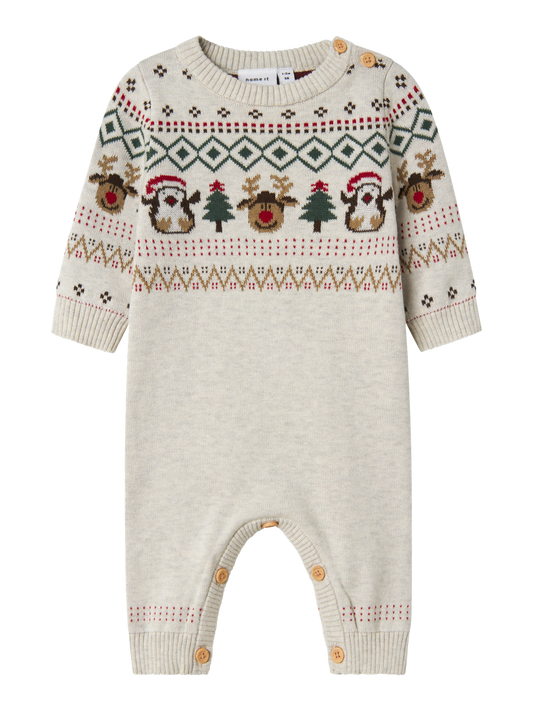 Combinaisons Name it baby Nbnralko ls knit suit