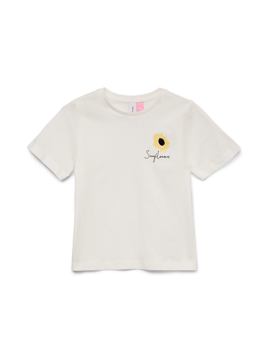 T-shirts Vero moda girl Vmulla paulina ss top box jrs girl