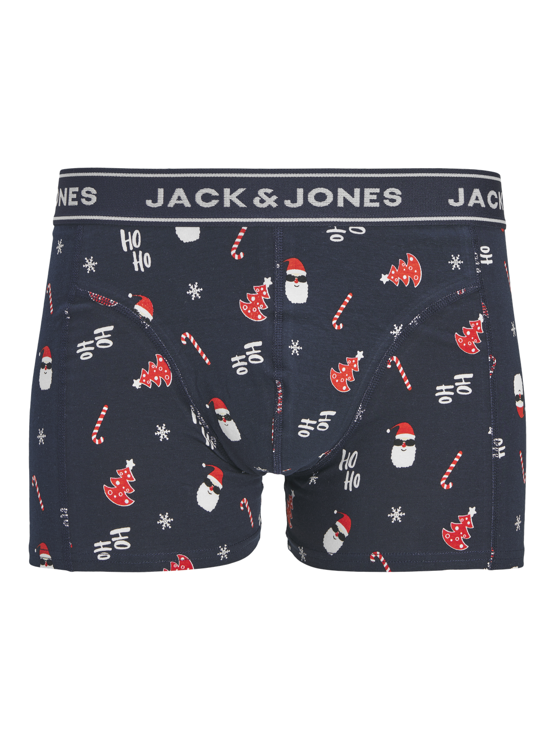 Coffret cadeau boxers de Noël garçon Jack & Jones Junior - Santa Trees