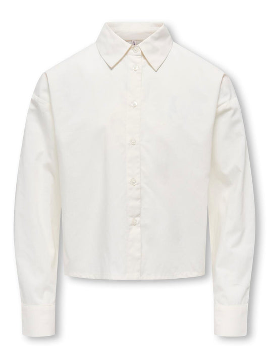 Chemise-Kids only girl-KOGLINAH GRACE LS LABEL SHIRT VD WVN