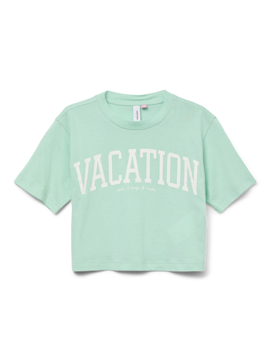 Tops Vero moda girl Vmsia pastel ss cropped top box jrs girl