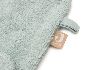 Gant de toilette Éponge Jollein - Hippo Happy - détail
