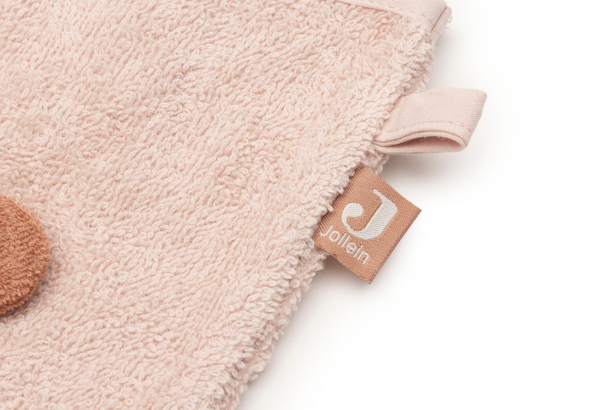 Gant de toilette Éponge Jollein - Peacock Pavie - détail