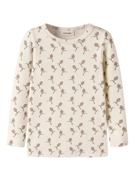 T-shirts-Lil' atelier mini-NMFGAYO SIG LS SLIM TOP LIL