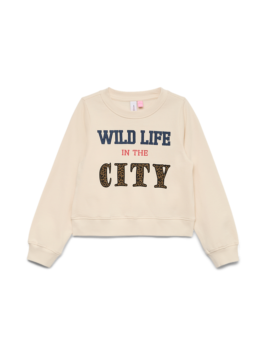 Sweat-shirt Vero moda girl Vmoctavia ls o-neck sweat jrs girl
