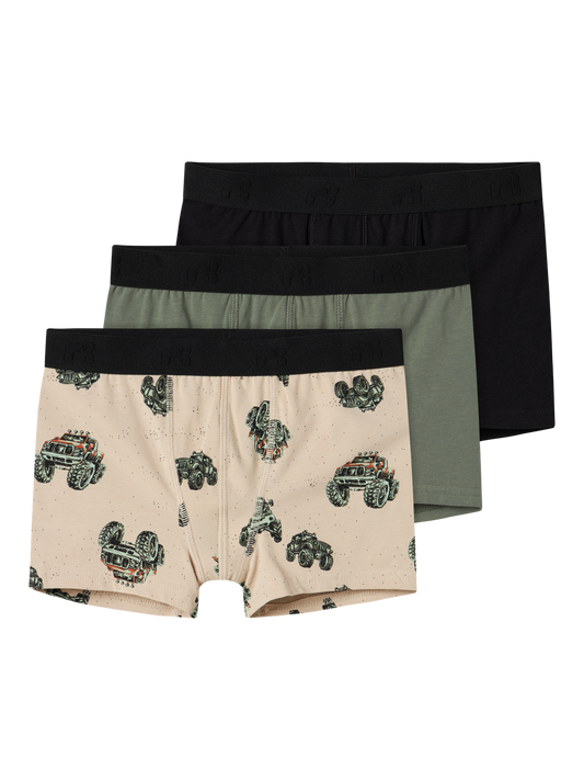 Maillots Name it kids Nkmboxer 3p peyote monster truck noos