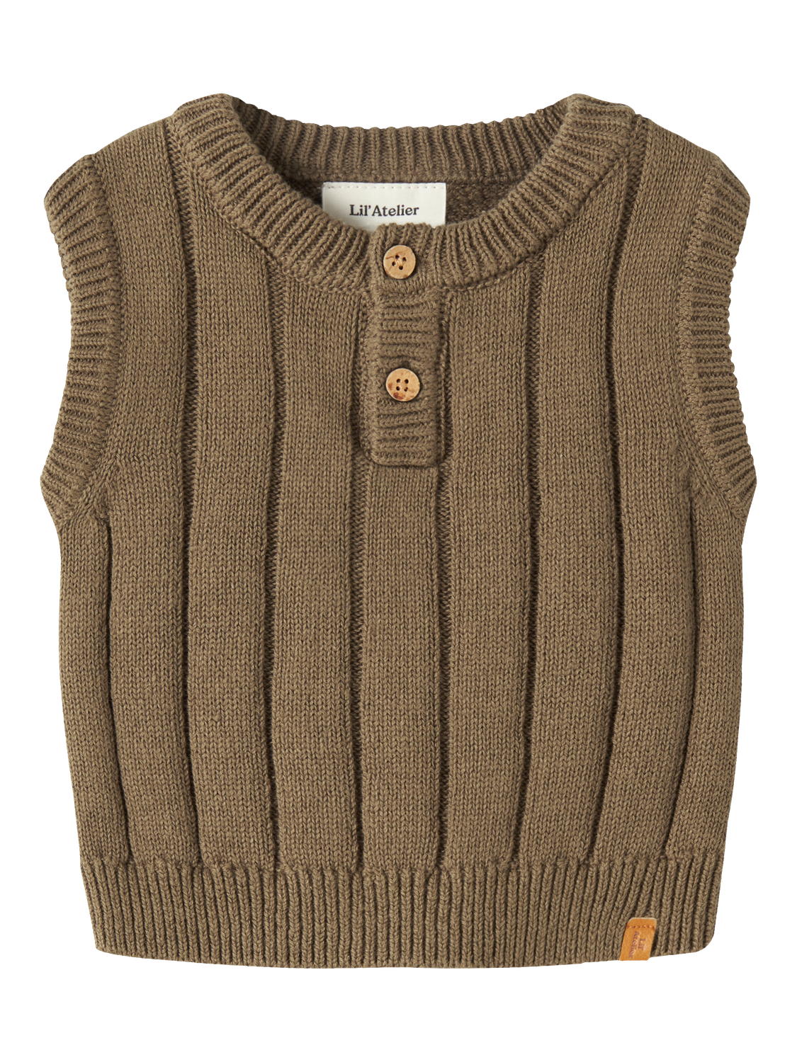 Gilets en maille-Lil' atelier baby-NBMLOMON KNIT VEST LIL
