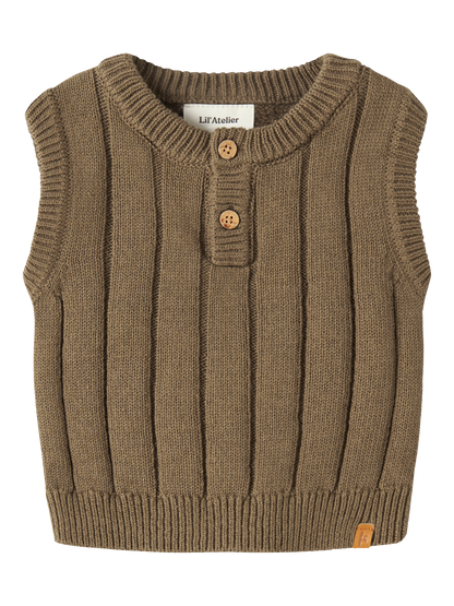 Gilets en maille-Lil' atelier baby-NBMLOMON KNIT VEST LIL