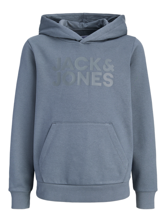Sweat-shirt-Jack&jones junior-JJECORP LOGO SWEAT HOOD NOOS JNR