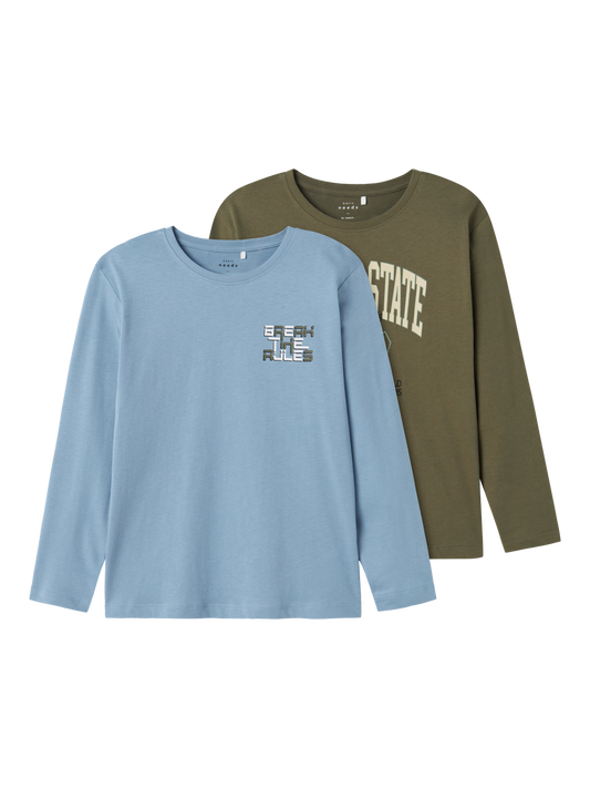 T-shirts Name it kids Nkmvagno 2p ls loose top