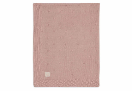 Couverture Berceau 75x100cm Cosy Knit - Wild Rose