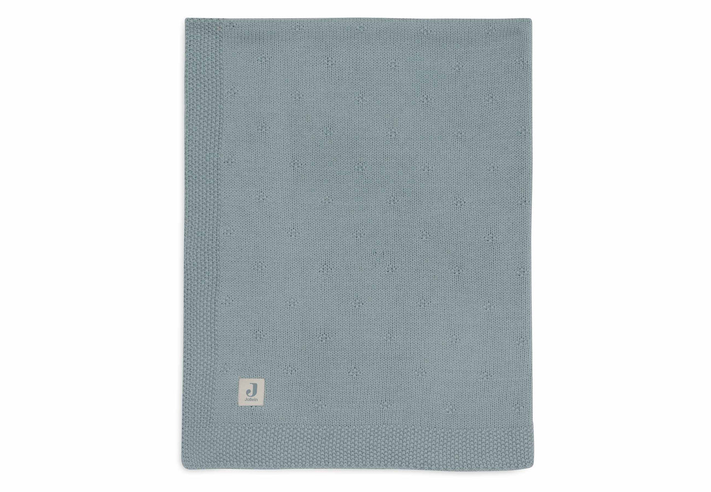 Couverture Berceau 75x100cm Cosy Knit - Sea Green