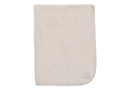 Couverture Berceau 75x100cm Basic Jersey/Sherpa Oatmeal