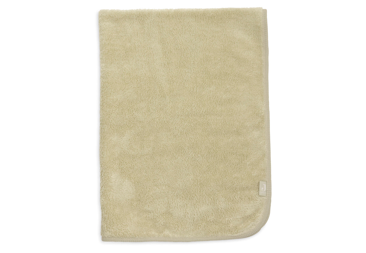 Couverture Basic Sherpa/Jersey Jollein - Soft Matcha