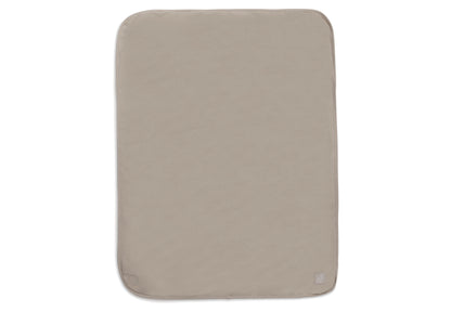 Couverture Lit Bébé 100x150cm Basic Jersey/Sherpa Warm Sand