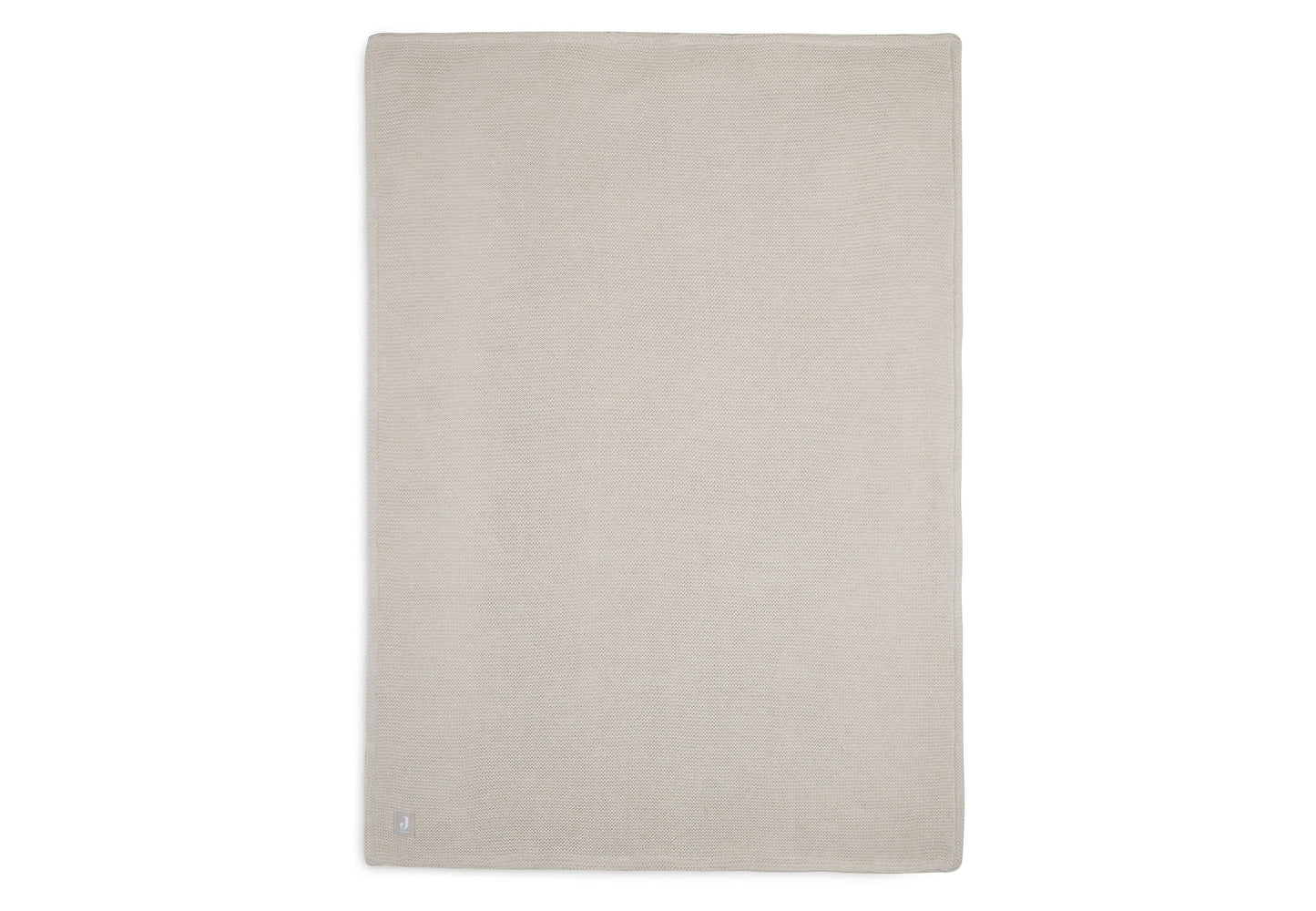 Couverture Berceau 75x100cm Basic Knit - Nougat/Fleece