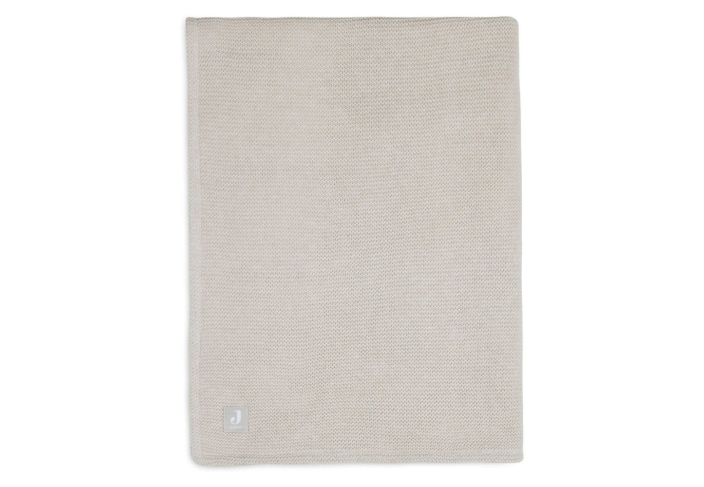 Couverture Berceau 75x100cm Basic Knit - Nougat/Fleece