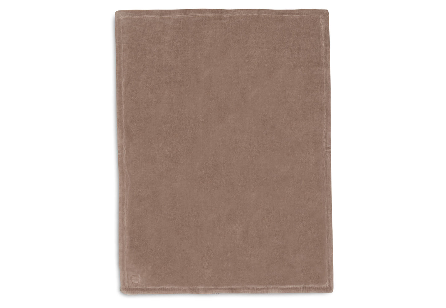 Couverture Lit Bébé 100x150cm Box Knit Milky Cof/Velvet GOTS