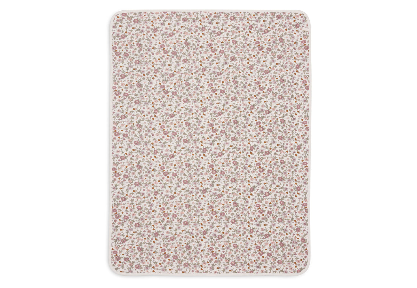 Couverture Berceau Jersey 75x100cm - Retro Flowers
