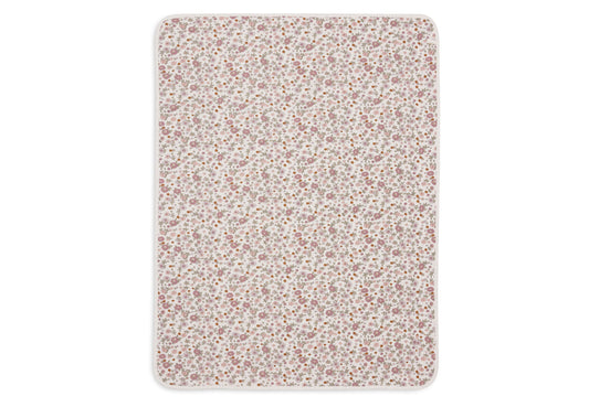 Couverture Berceau Jersey 75x100cm - Retro Flowers