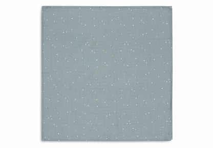 Lange Gaze de Coton Small 70x70cm Twinkling - Sea Green - 3 Unités