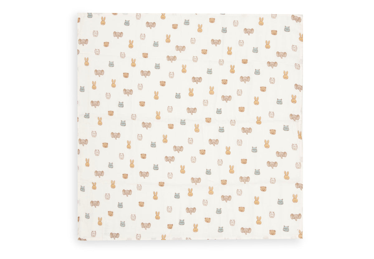 Lange gaze de Coton Small 70x70cm Jollein - Jollies - 3 Unités - détail