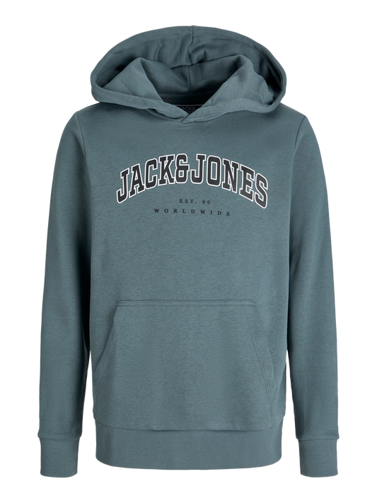 Sweat-shirt Jack&jones junior Jjecaleb varsity sweat hood noos jnr