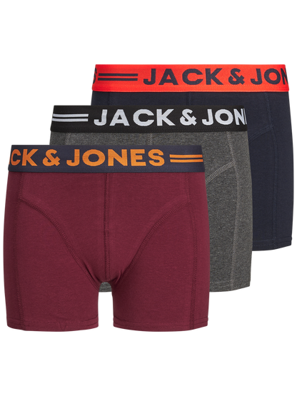 Troncs-Jack&jones kids-JACLICHFIELD TRUNKS 3 PACK NOOS JNR