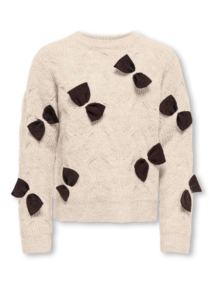 Pull-overs Kids mini girl Kmgrosalin l/s o-neck pullover knt