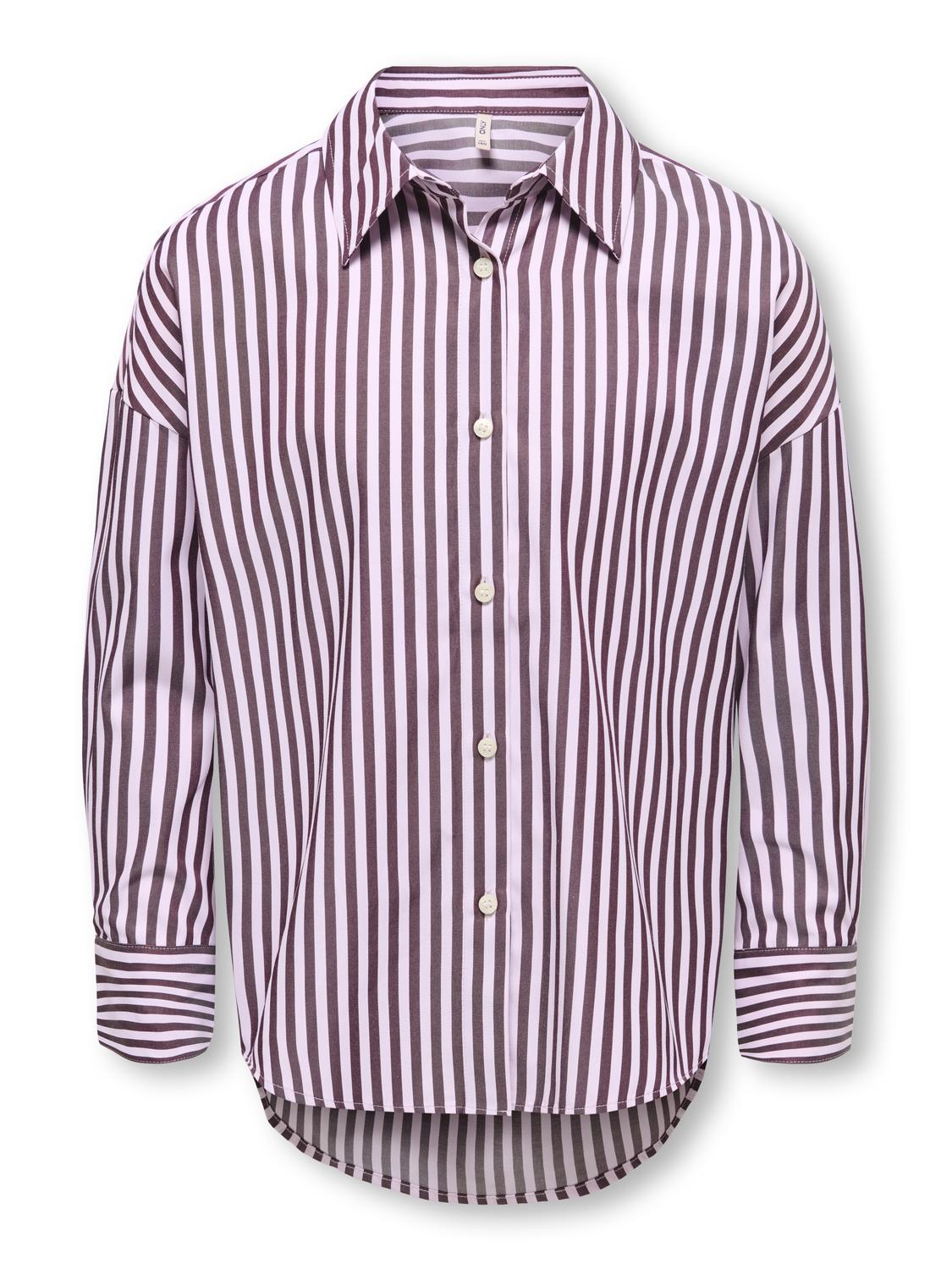 Chemise-Kids only girl-KOGVESPER L/S LOOSE SHIRT VD WVN