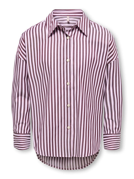 Chemise-Kids only girl-KOGVESPER L/S LOOSE SHIRT VD WVN