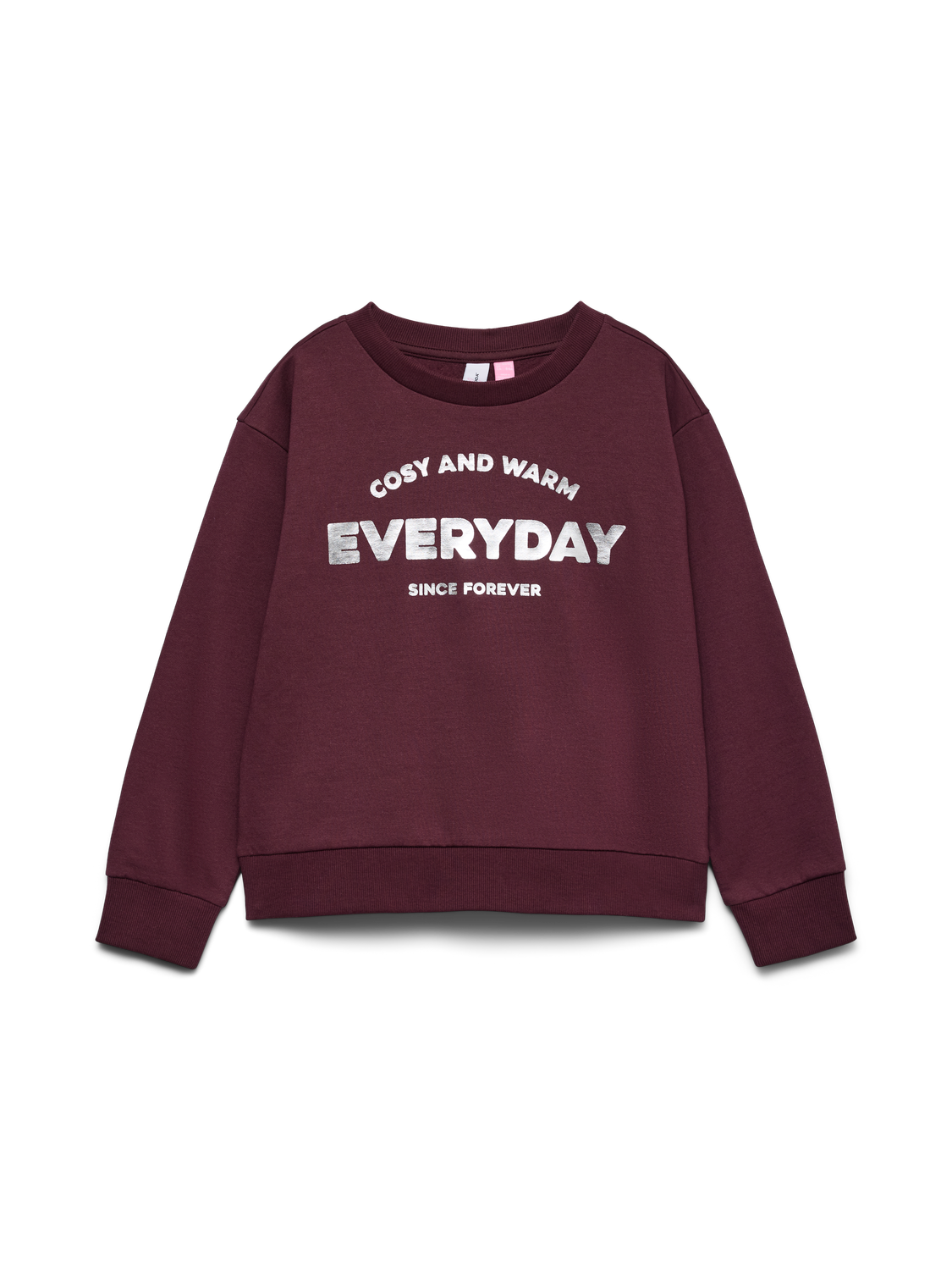 Sweat-shirt Vero moda girl Vmcamille ls short sweat top jrs ga girl