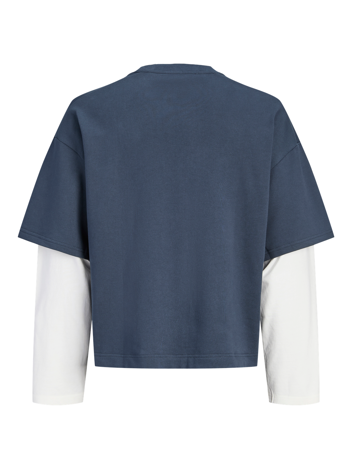 Sweat-shirt col rond garçon Jack & Jones Junior - Echo