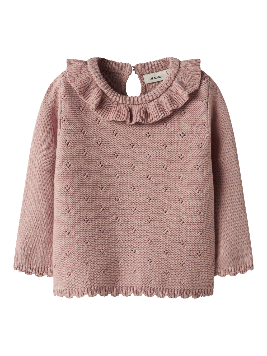 Haut en tricot Lil' atelier mini Nmflaguna ls knit lil noos