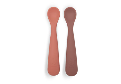 Cuillère Souple Silicone Jollein - Blush Shades - 2 Unités