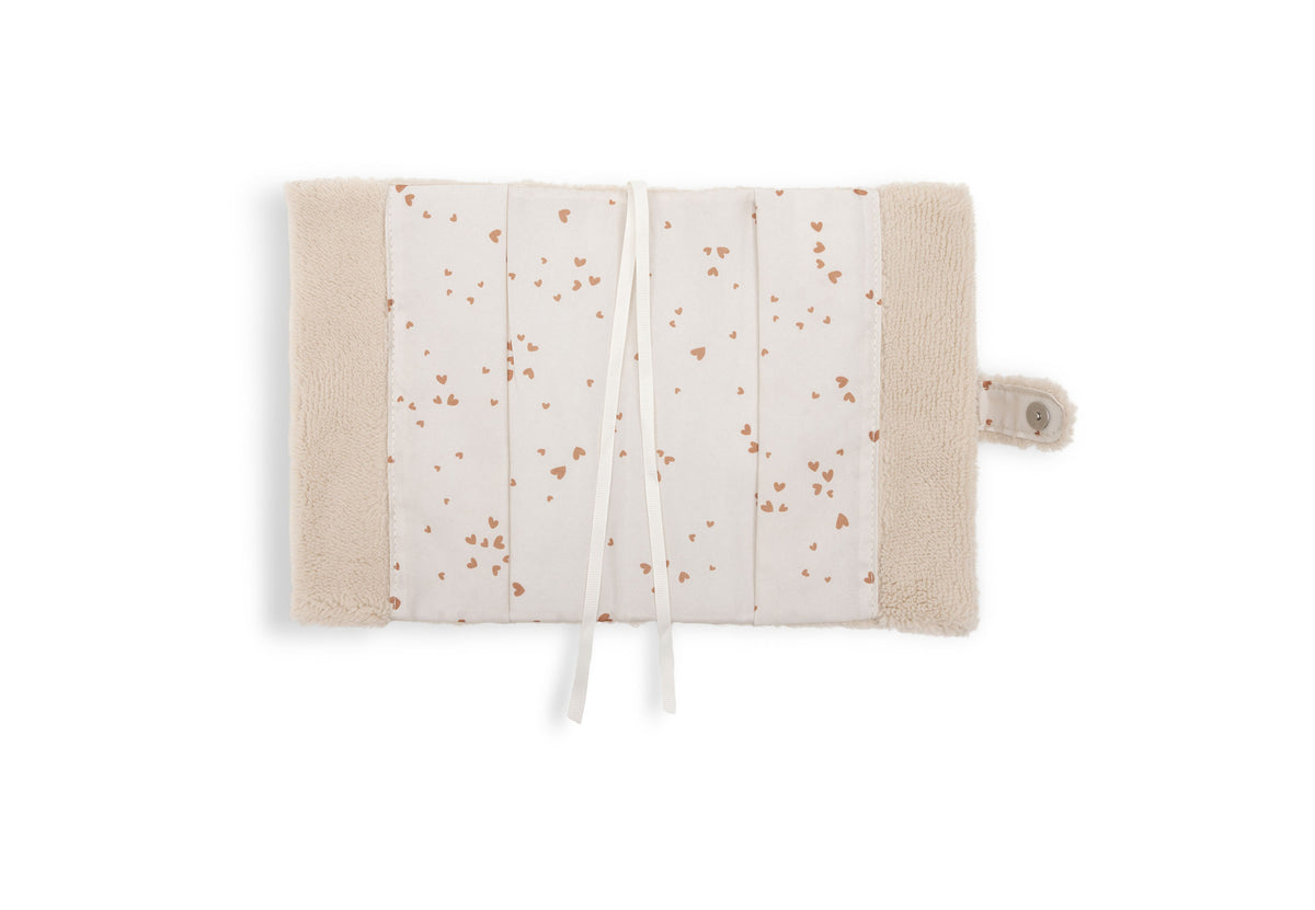 Protège-carnet de santé Fluffy Jollein - Sand - détail