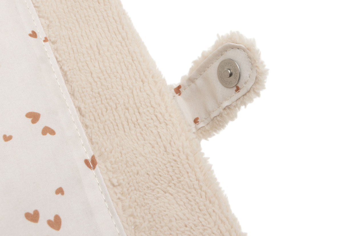 Protège-carnet de santé Fluffy Jollein - Sand - détail