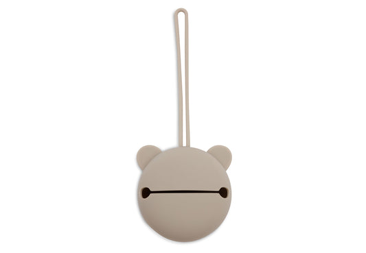 Étui à sucette en silicone Ø7cm - Olive Green