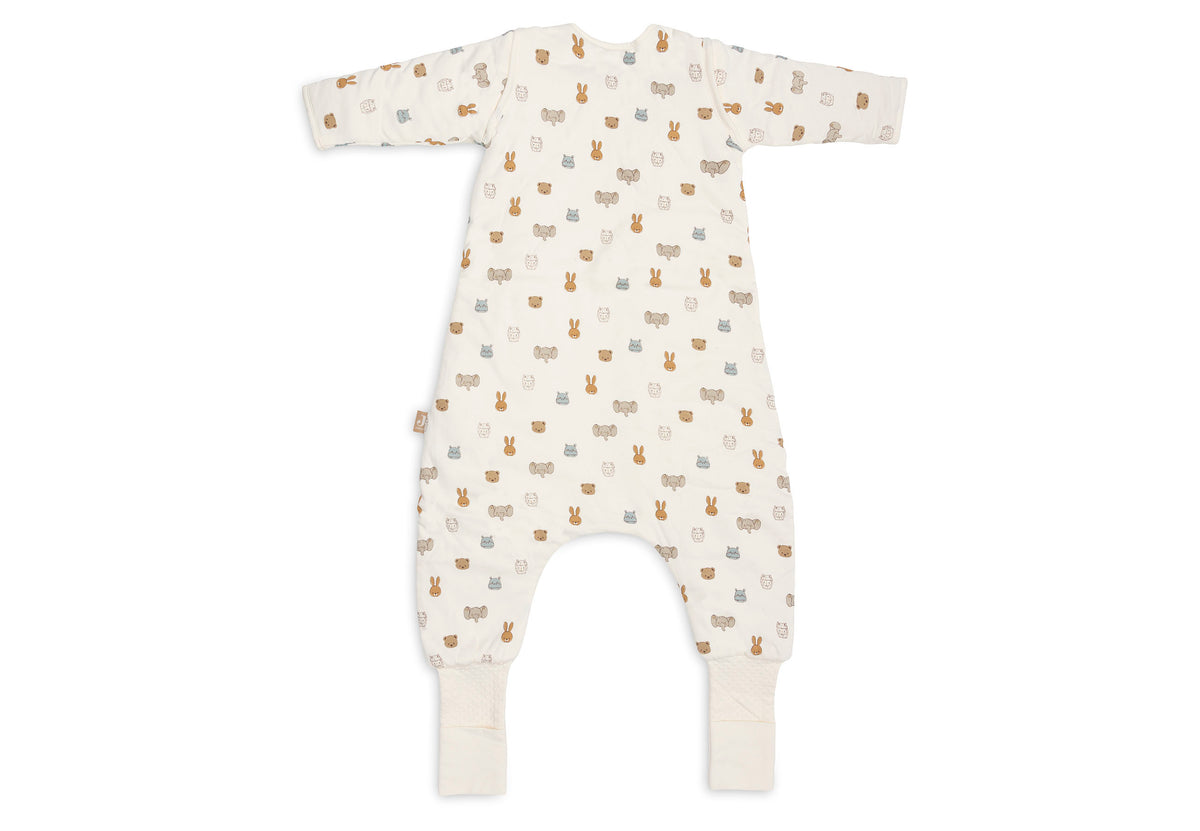Gigoteuse à pieds avec Manches Amovibles 104/110cm Jollies Jollein - Sand - détail