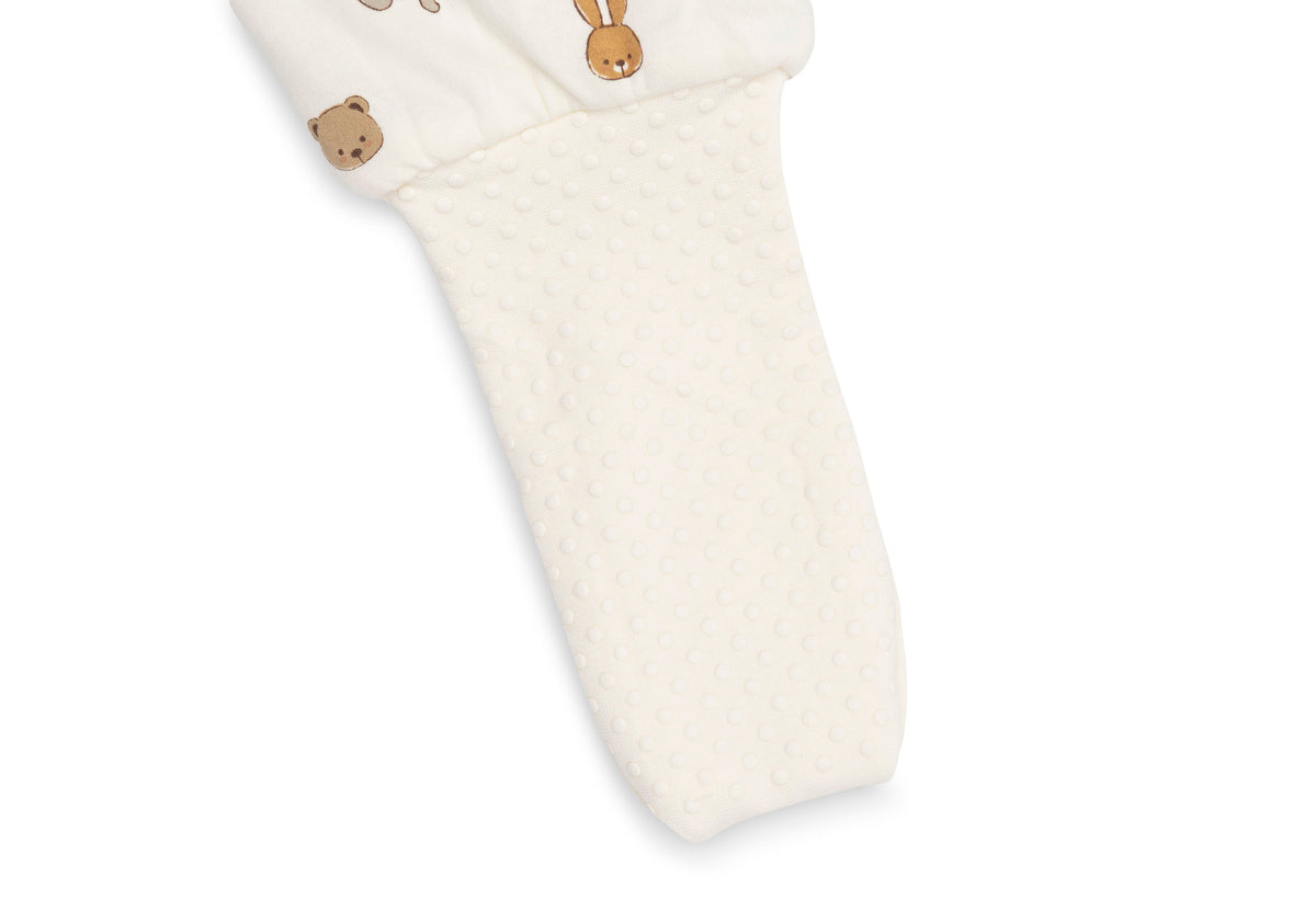 Gigoteuse à pieds avec Manches Amovibles 104/110cm Jollies Jollein - Sand - détail