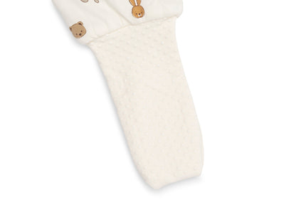 Gigoteuse à pieds avec Manches Amovibles 104/110cm Jollies Jollein - Sand - détail