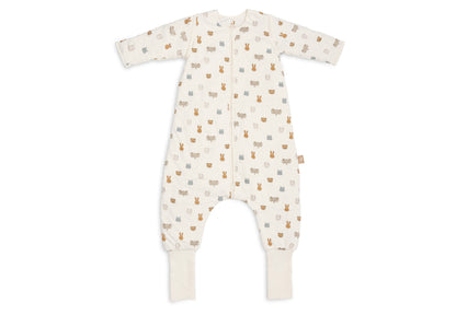 Gigoteuse à pieds avec Manches Amovibles 104/110cm Jollies Jollein - Sand