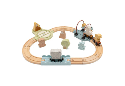 Set de Train en bois Jollein - Jollies
