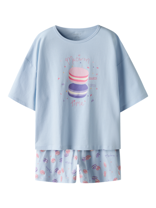 Ensembles pyjama Name it kids Nkfnightset boxy macaron noos